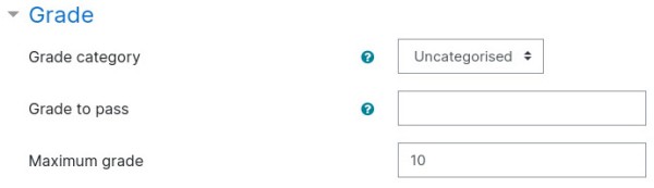 H5P Interactive Grade