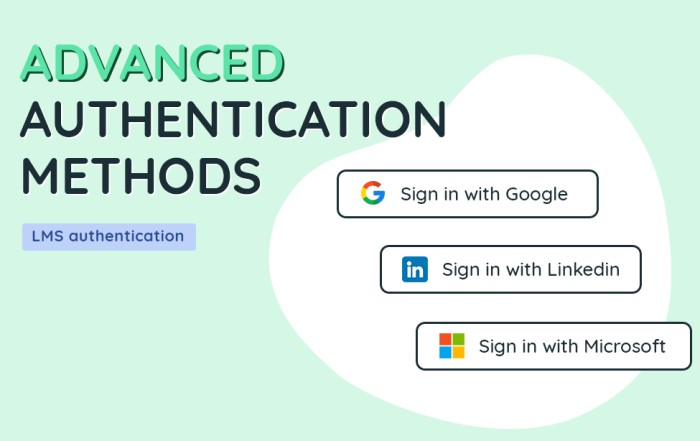 Moodle SSO authentication methods