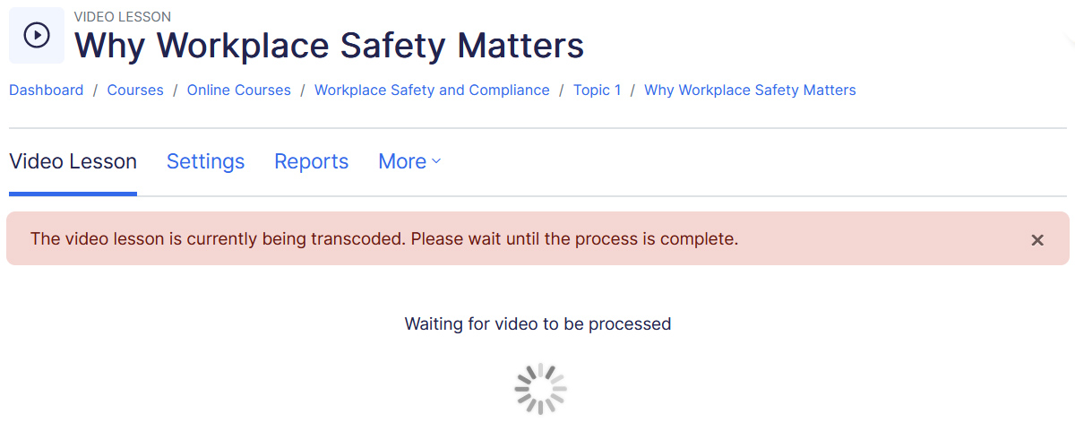 Video processing