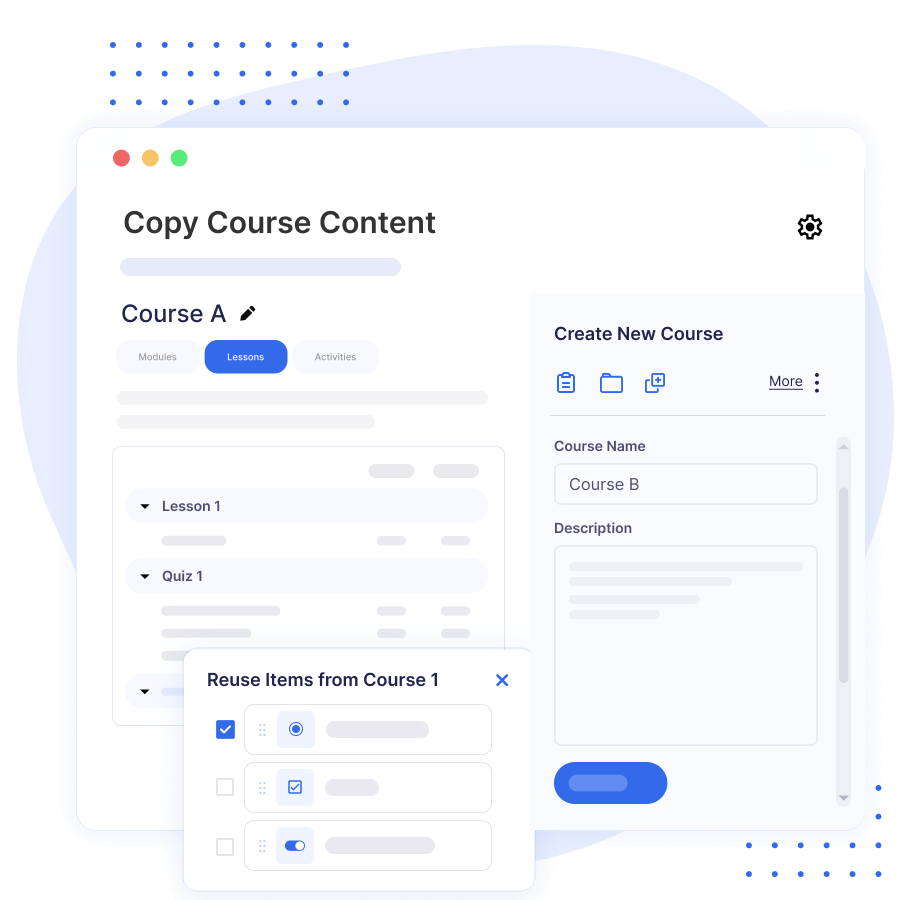 Course Authoring - Easily Replicate Successful Content