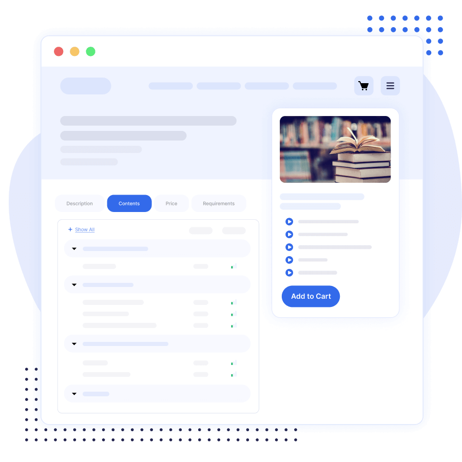 Course Authoring - Course Landing Page